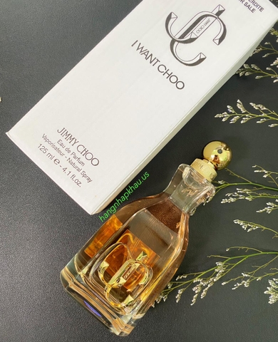 Jimmy Choo I Want Choo EDP 125ml TESTER - MADE IN FRANCE.