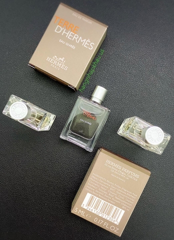 Terre D’Hermes Eau Givrée EDP 5ml - MADE IN FRANCE.