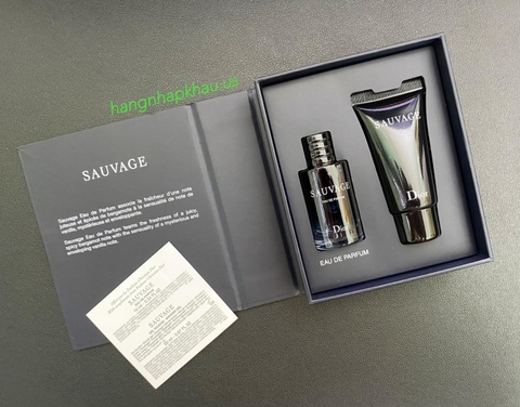 Gift set Dior Sauvage mini (2pcs) - MADE IN FRANCE.