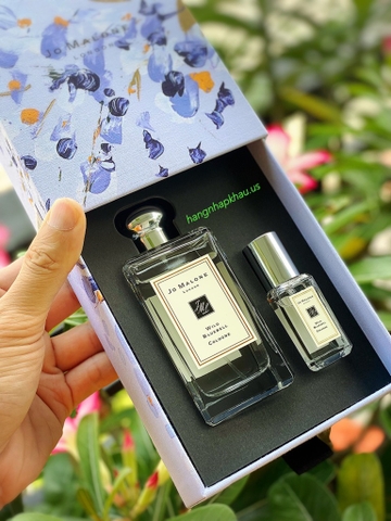 Gift Set Jo Malone London Wild Bluebell Cologne (100ml+9ml) - MADE IN ENGLAND.