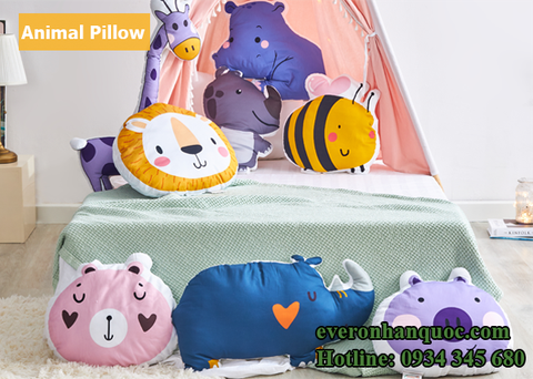 Bộ chăn ga gối Everon Animal Pillow