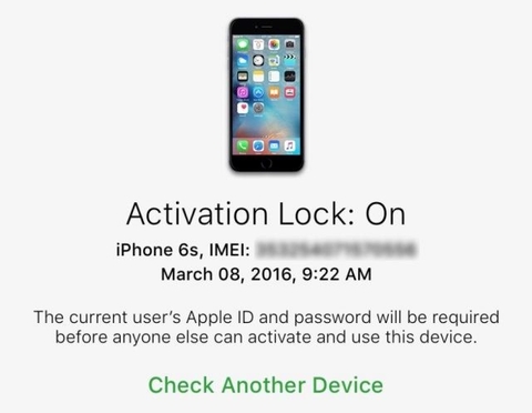 Cách kiểm tra Activation Lock trên trang hỗ trợ của Apple