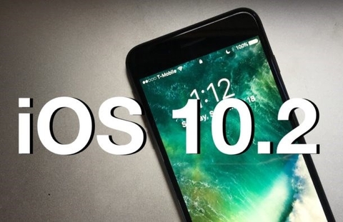 Apple phát hàng bản cập nhật IOS 10.2 cải thiện Live Photos,Music,kèm Apple TV giao diện mới