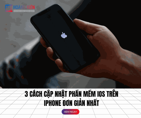 3 Cách Cập nhật phần mềm iOS Trên iPhone Đơn Giản Nhất