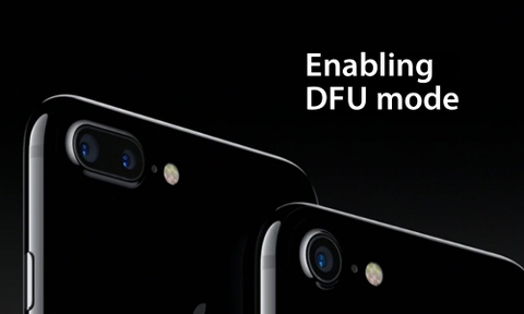 Khởi động lại hoặc đưa iPhone 7 về chế độ DFU