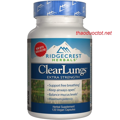 Ridgecrest Clearlungs Extra Strength