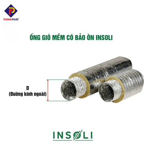 Ống gió mềm INSOLI có bảo ôn