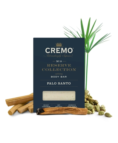 Xà Phòng tẩy tế bào chết  Cremo Palo Santo ( Reserve Collection ) ExFoliating Body Bar