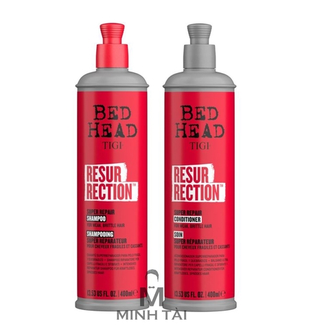 Dầu Gội Xả Phục Hồi Tigi Bed Head Đỏ Resurrection