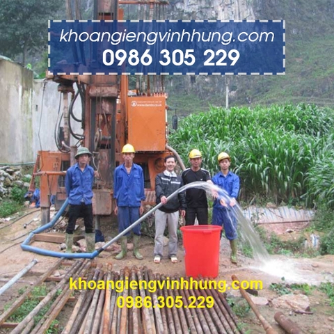 Dịch vụ khoan giếng công nghiệp tại TPHCM và Bình Dương