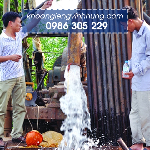 Chuyên nhận thầu khoan giếng công nghiệp tại Bình Dương