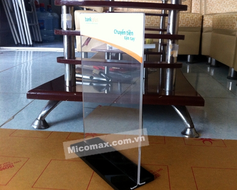 Menu mica để bàn - 1