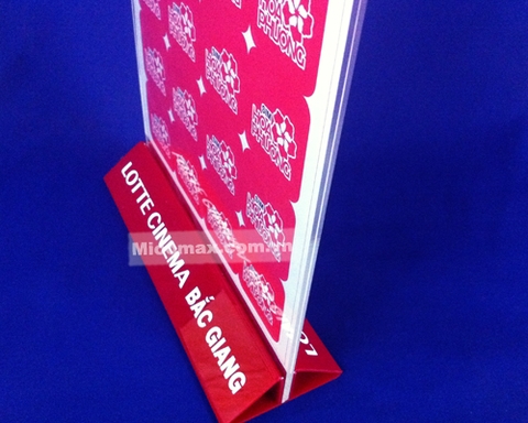 Menu mica để bàn - 2