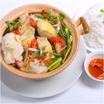 Cá Tầm nấu măng chua