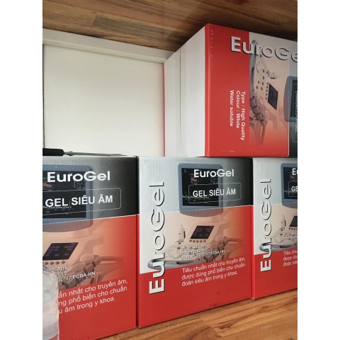 Gel siêu âm Euro Trắng