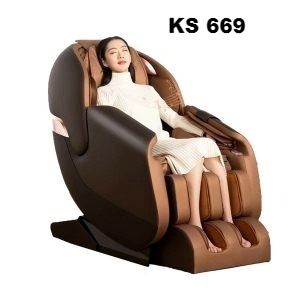 Ghế Massage Toàn Thân Cao Cấp 4D KingKeshi KS 669