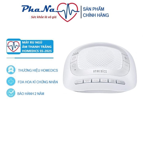 Máy ru ngủ âm thanh trắng Homedics SS-2025