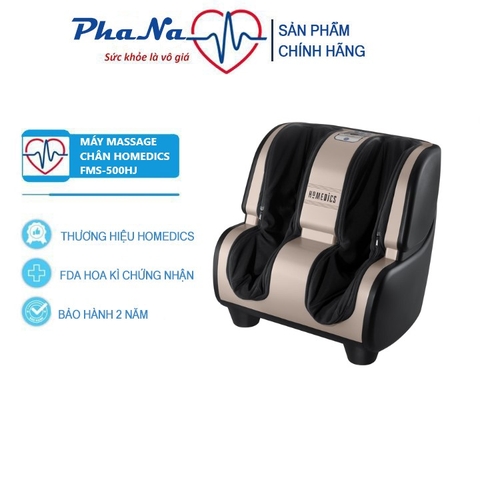 Máy massage chân và bắp chân kèm nhiệt Homedics FMS-500HJ