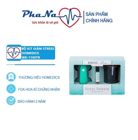 Stress Release Relaxation Kit Bộ kit giảm stress (máy xông tinh dầu , tinh dầu , máy massage mini) WK-110STR