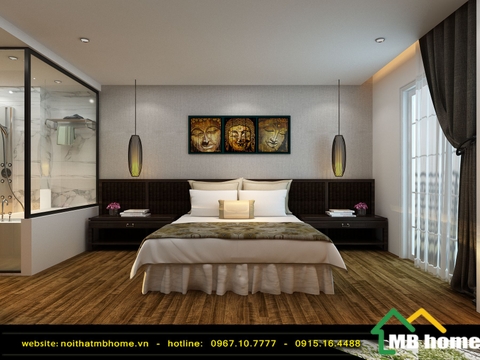Thiết kế, thi công nội thất trọn gói khách sạn tại Thanh Hóa