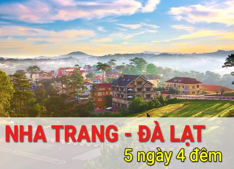 Tour Du Lịch Nha Trang Đà Lạt 5 Ngày 4 Đêm