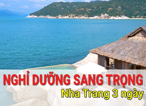 Du Lịch Nghỉ Dưỡng Sang Trọng Nha Trang 3 Ngày