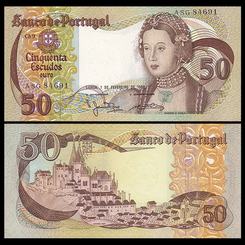 50 escudos Portugal 1980