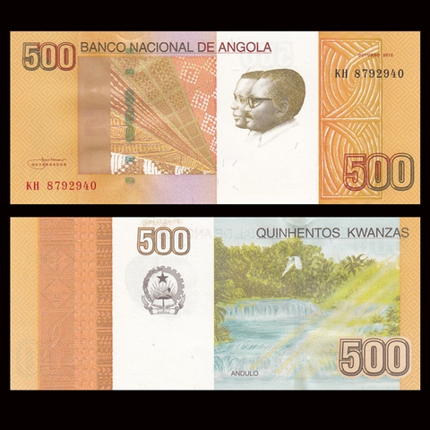 500 kwanzas Angola 2012