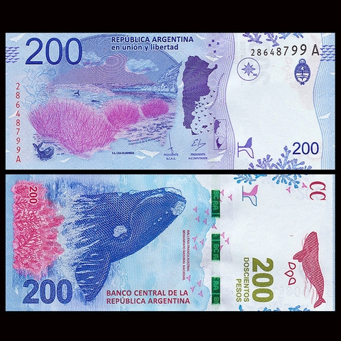 200 pesos Argentina 2016