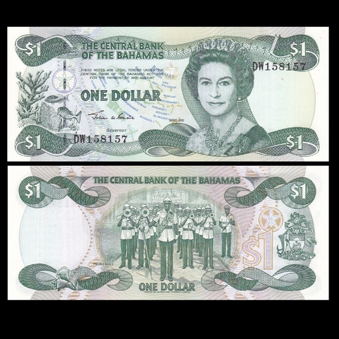 1 dollar Bahamas 2002
