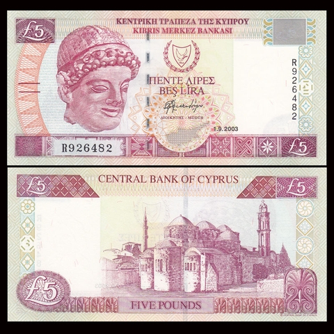 5 pounds Cyprus 2003