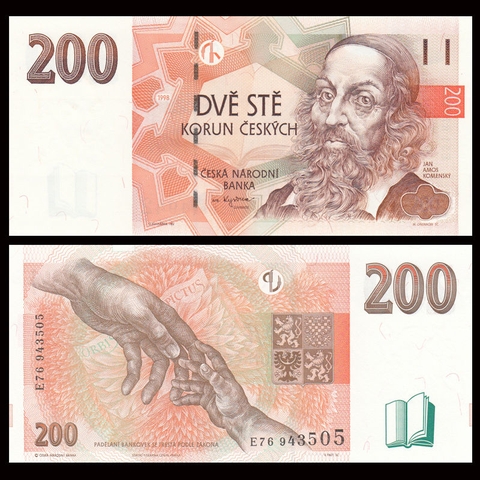 200 korun Czech 1998