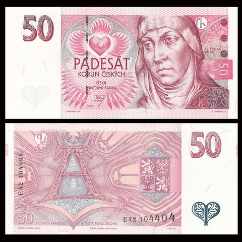 50 korun Czech 1997