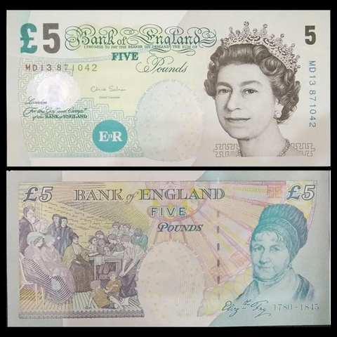 5 pounds Great Britain 2002
