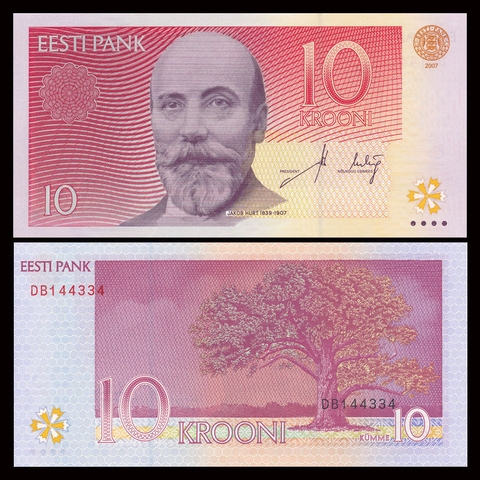 10 krooni Estonia 2007