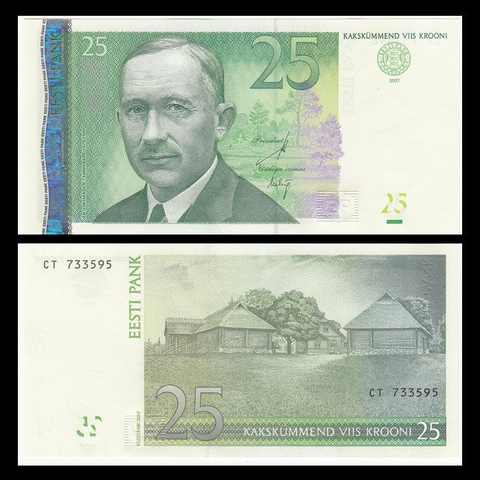 25 krooni Estonia 2007