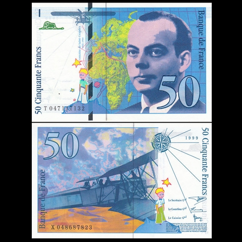 50 francs France 1999