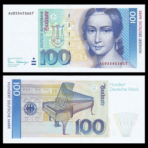 100 mark Germany 1989