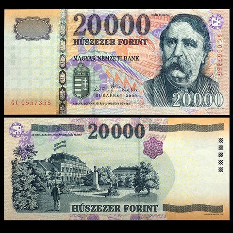 20000 forint Hungary 2015