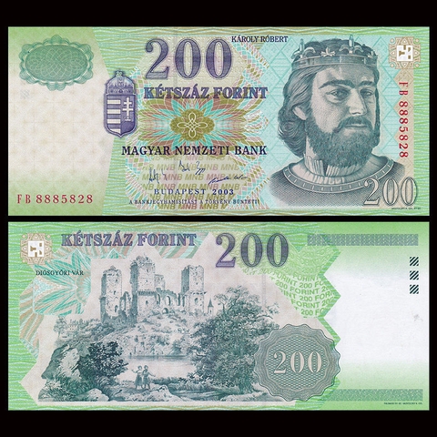 200 forint Hungary 2003