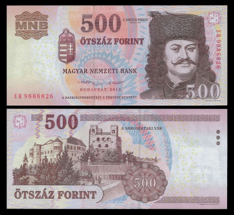 500 forint Hungary 2013