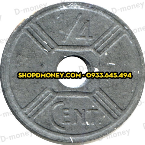 1/4 cent Đông Dương 1941 - 1944