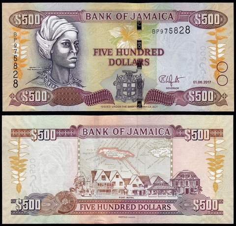 500 dollars Jamaica 2017