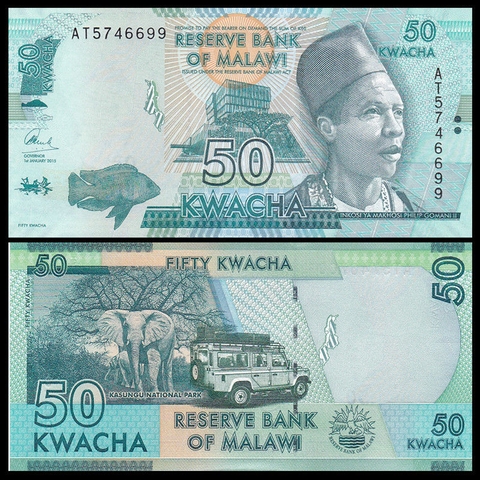 50 kwacha Malawi 2016