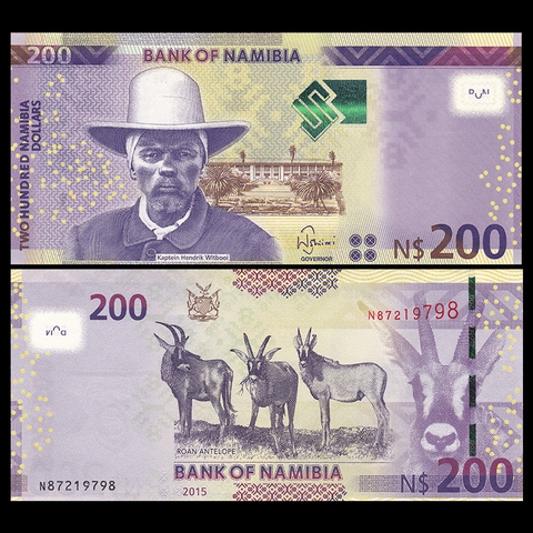 200 dollars Namibia 2015