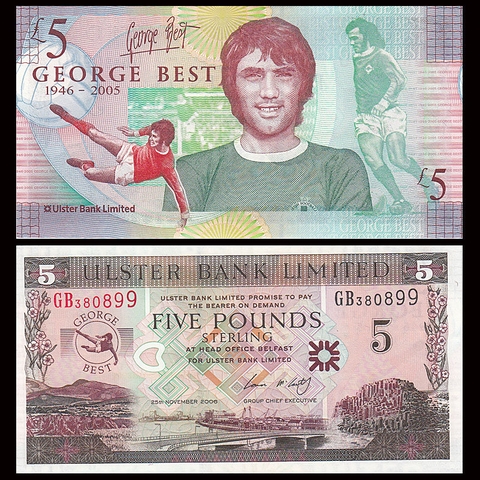 5 pounds North Ireland 2005
