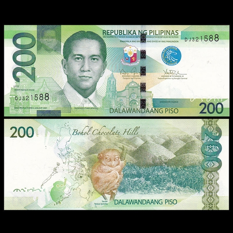 200 pesos Philippines 2014