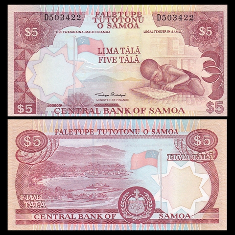 5 tala Samoa 2002