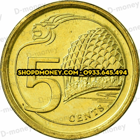 Xu 5 cents Singapore 2013