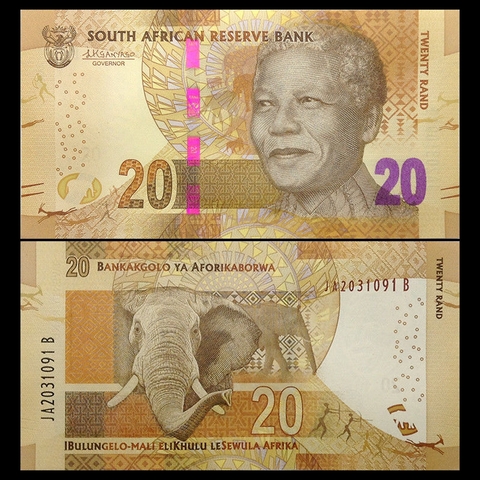 20 rand South Africa 2015